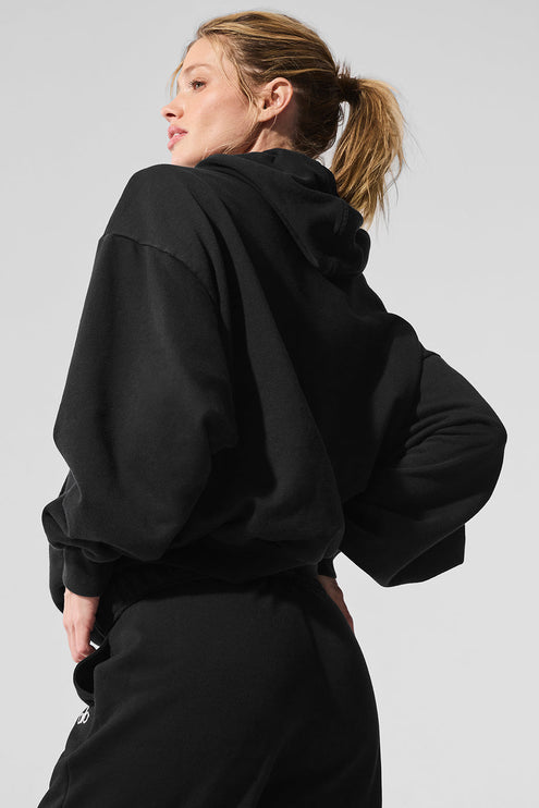 alo Women's Accolade Hoodie Black