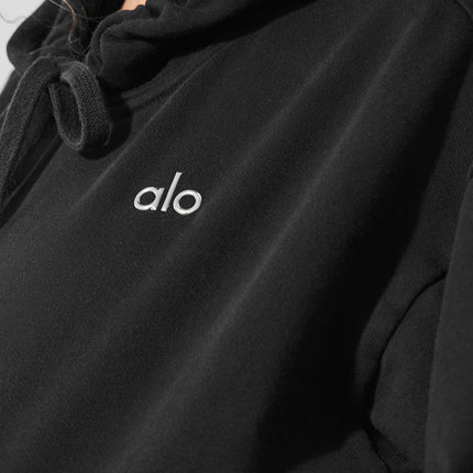 alo Women's Accolade Hoodie Black