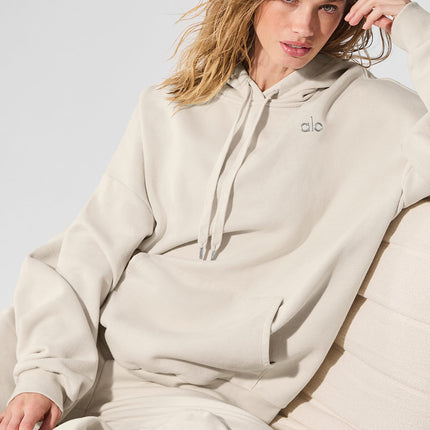 alo Women's Accolade Hoodie Bone