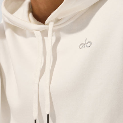 alo Women's Accolade Hoodie Ivory