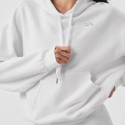 alo Women's Accolade Hoodie White