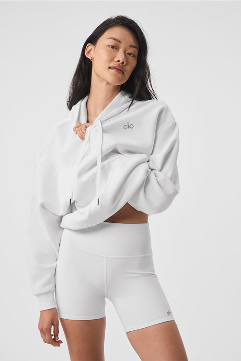 alo Women's Accolade Hoodie White