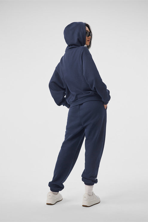 alo Women's Accolade Hoodie Navy