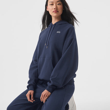 alo Women's Accolade Hoodie Navy
