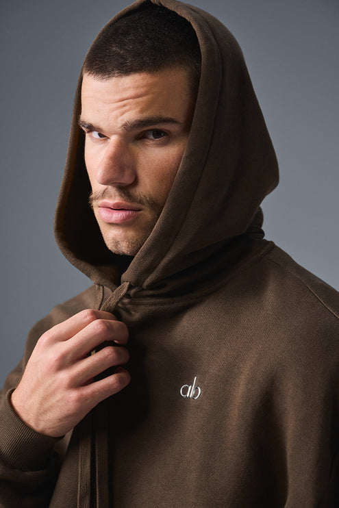alo Men's Accolade Hoodie - Espresso