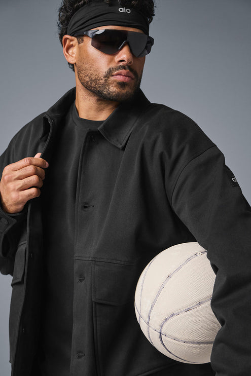alo Men's Unisex One Up Jacket - Black