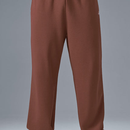 alo Men's Accolade Straight Leg Sweatpant - Chestnut