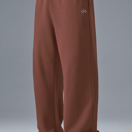 alo Men's Accolade Straight Leg Sweatpant - Chestnut