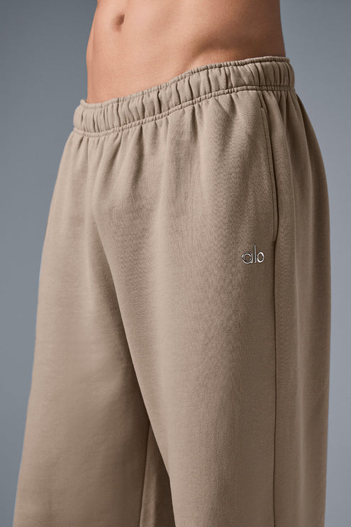 alo Men's Accolade Straight Leg Sweatpant - Gravel