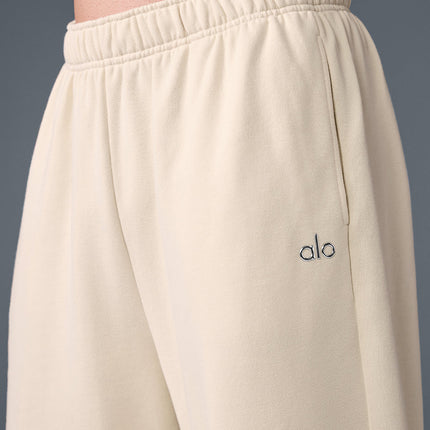 alo Men's Accolade Straight Leg Sweatpant - Oat Milk