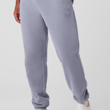 alo Men's Cuffed Renown Heavy Weight Sweatpant - Fog