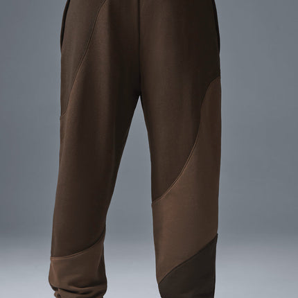 alo Men's Make Waves Sweatpant - Espresso Tonal