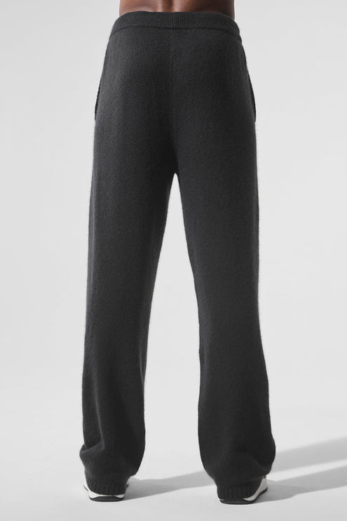 alo Men's New Class Cashmere Sweatpant - Black