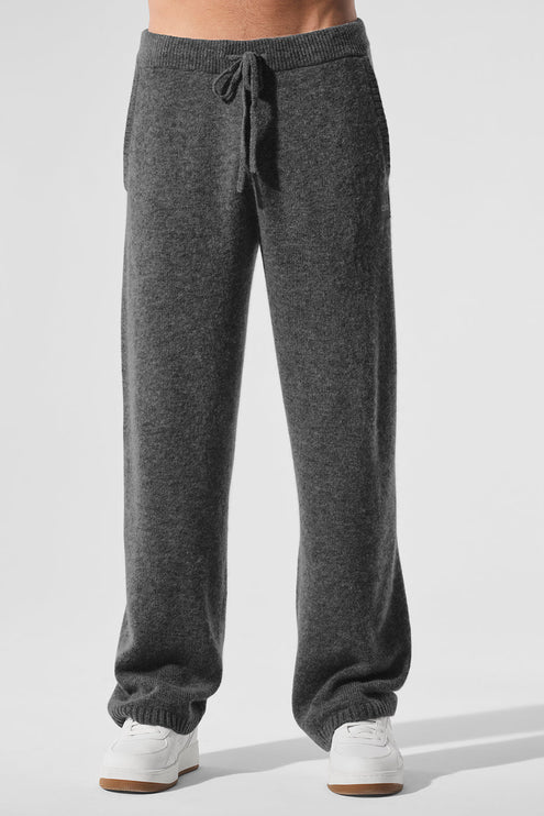 alo Men's New Class Cashmere Sweatpant - Platinum Grey