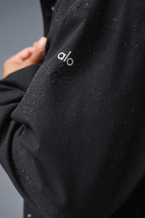 alo Men's Rain Or Shine Long Coat - Black