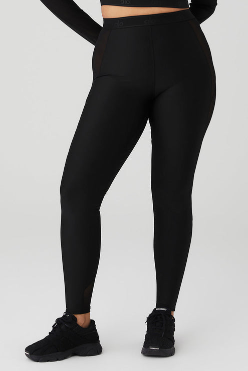 alo Women's Airlift High-Waist Ballet Dream Legging - Black