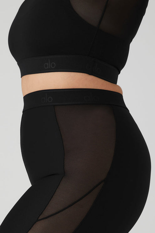 alo Women's Airlift High-Waist Ballet Dream Legging - Black