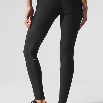 alo Women's Airlift High-Waist Alignment Legging - Black/White