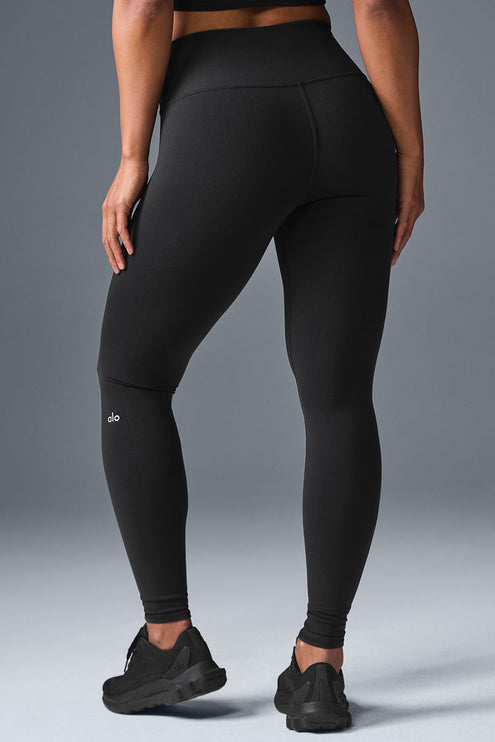 alo Women's High-Waist Airbrush Legging - Black