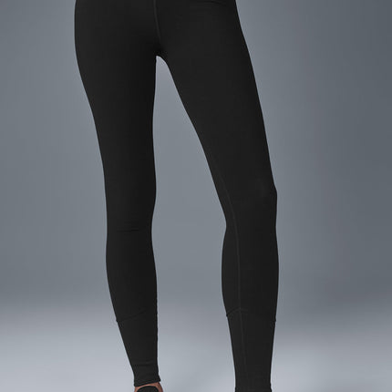 alo Women's High-Waist Alosoft Lounge Legging - Black