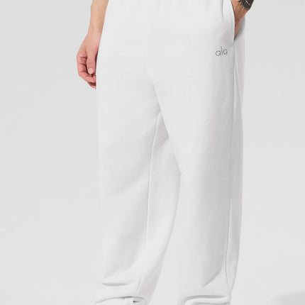 alo Men's Accolade Sweatpant - White