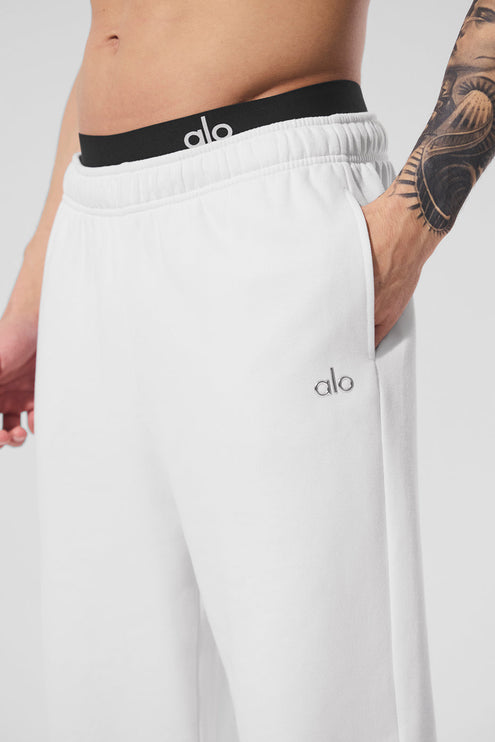 alo Men's Accolade Sweatpant - White