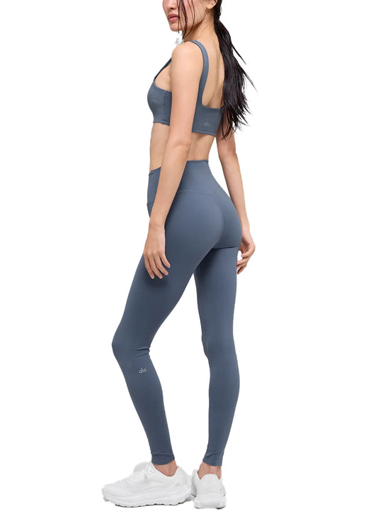 alo Women's Softsculpt Precision Bra Bluestone