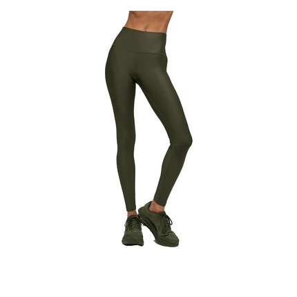 alo Women's 7/8 High-Waist Airlift Legging Green Olive