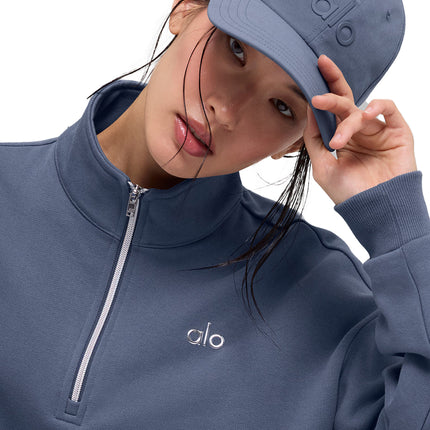 alo Women's Performance Off-Duty Cap Bluestone