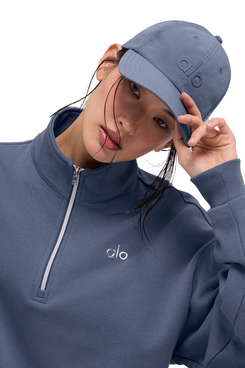 alo Women's Performance Off-Duty Cap Bluestone