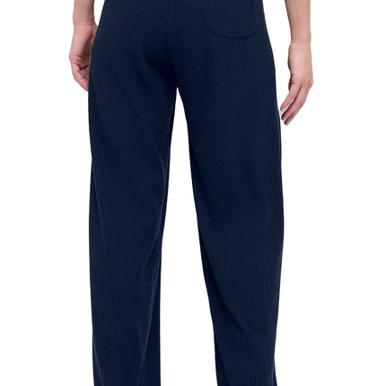alo Women's Muse Wide Leg Pant Navy