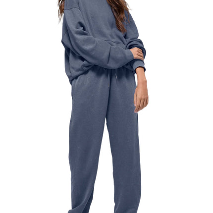 alo Women's Chill Vintage Wash Hoodie Bluestone Wash