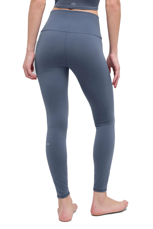 alo Women's 7/8 High-Waist Airbrush Legging Bluestone