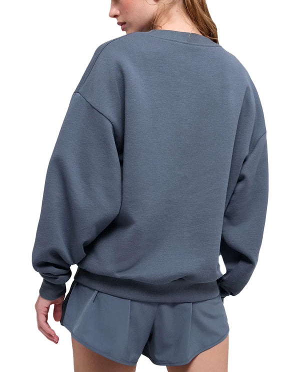 alo Women's Accolade Crew Neck Pullover Bluestone