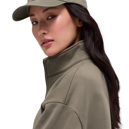 alo Women's Washed Off-Duty Cap Light Cocoa