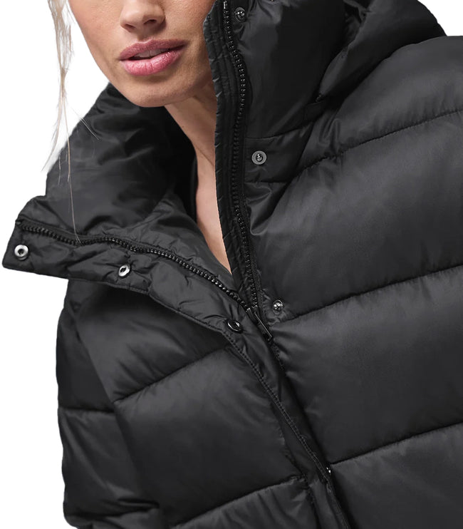 alo Women's Aspen Love Puffer Jacket Black