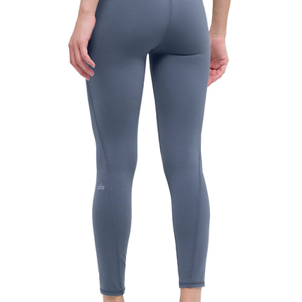 alo Women's Airbrush High-Waist 7/8 Better Together Legging Bluestone/White