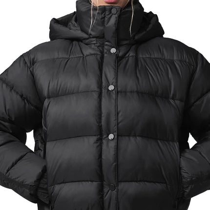 alo Women's Aspen Love Puffer Jacket Black