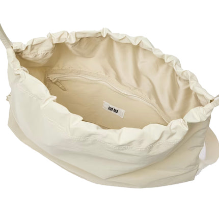 Uniqlo Unisex Drawstring Bag Natural - Hemen Kargoda