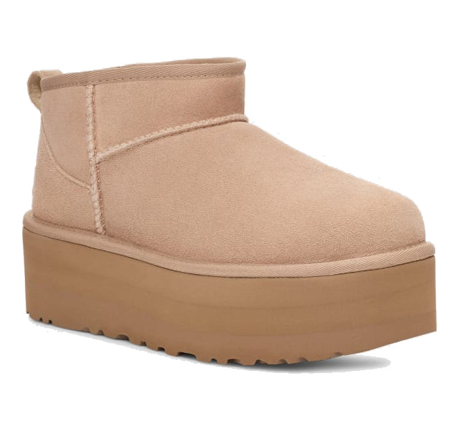 UGG Women's Classic Ultra Mini Platform Sand  - Hemen Kargoda