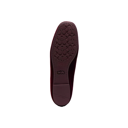 Coach Women's C Rivet Mary Jane Burgundy/Merlot