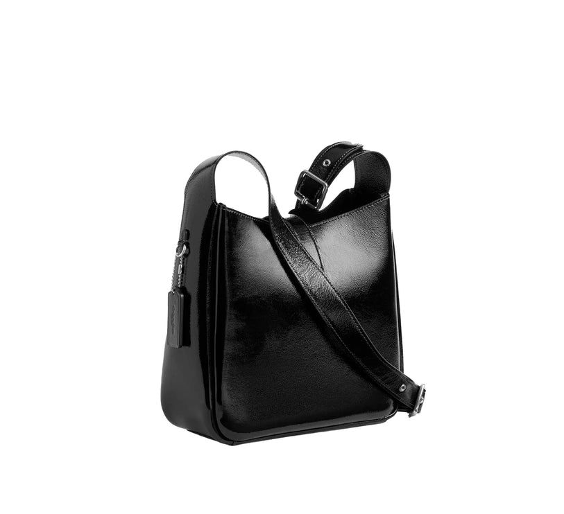 Coach Women's Hadley Convertible Crossbody Bag Black/Silver