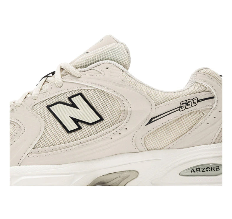 New Balance 530 Moonbeam With Sea Salt Black MR530SH - Hemen Kargoda