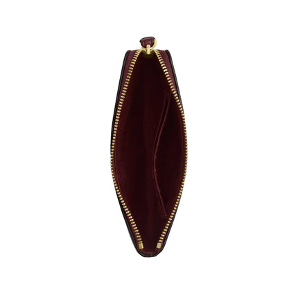Coach Women's Corner Zip Wristlet Smooth Leather/Gold