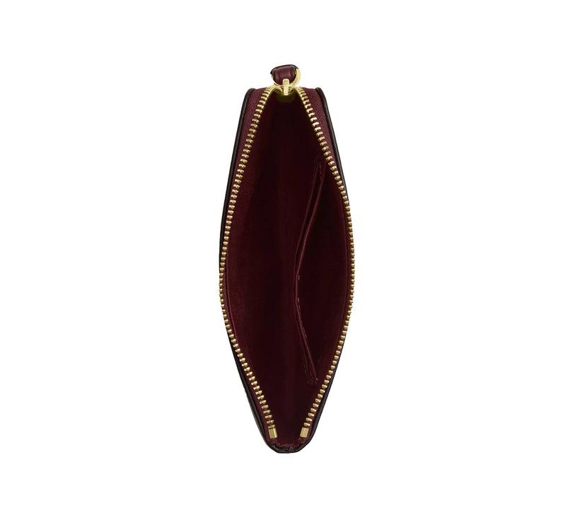 Coach Women's Corner Zip Wristlet Smooth Leather/Gold
