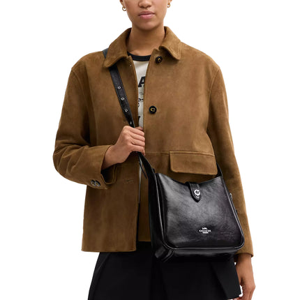Coach Women's Hadley Convertible Crossbody Bag Black/Silver