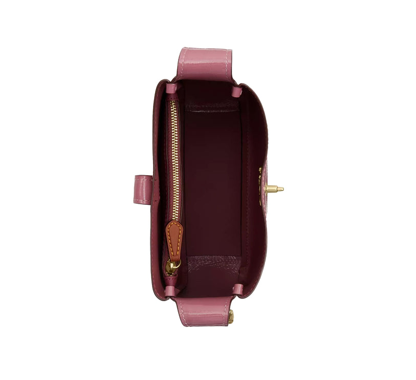 Coach Women's Hadley Mini Crossbody Bag Pink/Gold