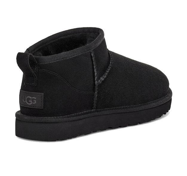 UGG Women's Classic Ultra Mini Black - Hemen Kargoda