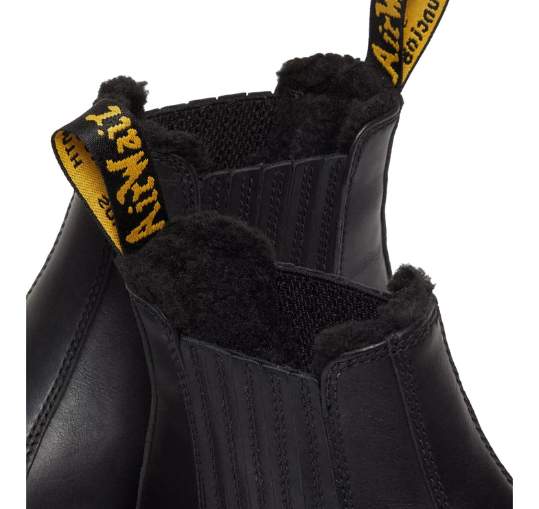 Dr. Martens 2976 Wintergrip Leather Chelsea Boots Black - Hemen Kargoda