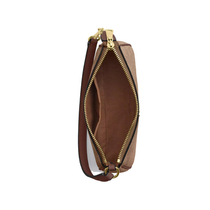 Coach Women's Nolita 19 In Signature Canvas Gold/Tan/Brown - Hemen Kargoda